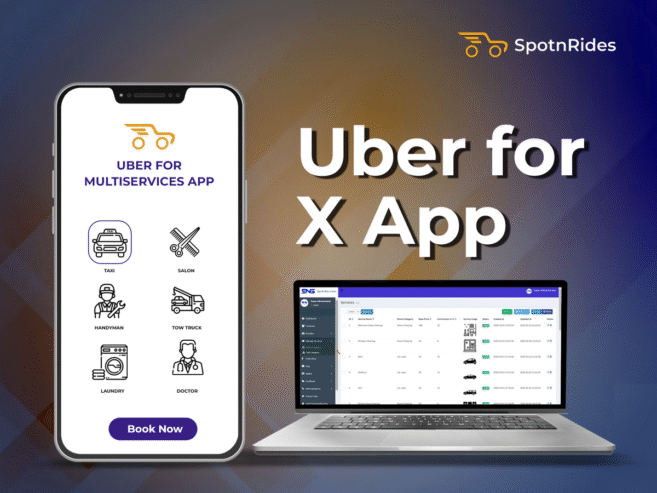 Launch your own Uber for X app with SpotnRides!